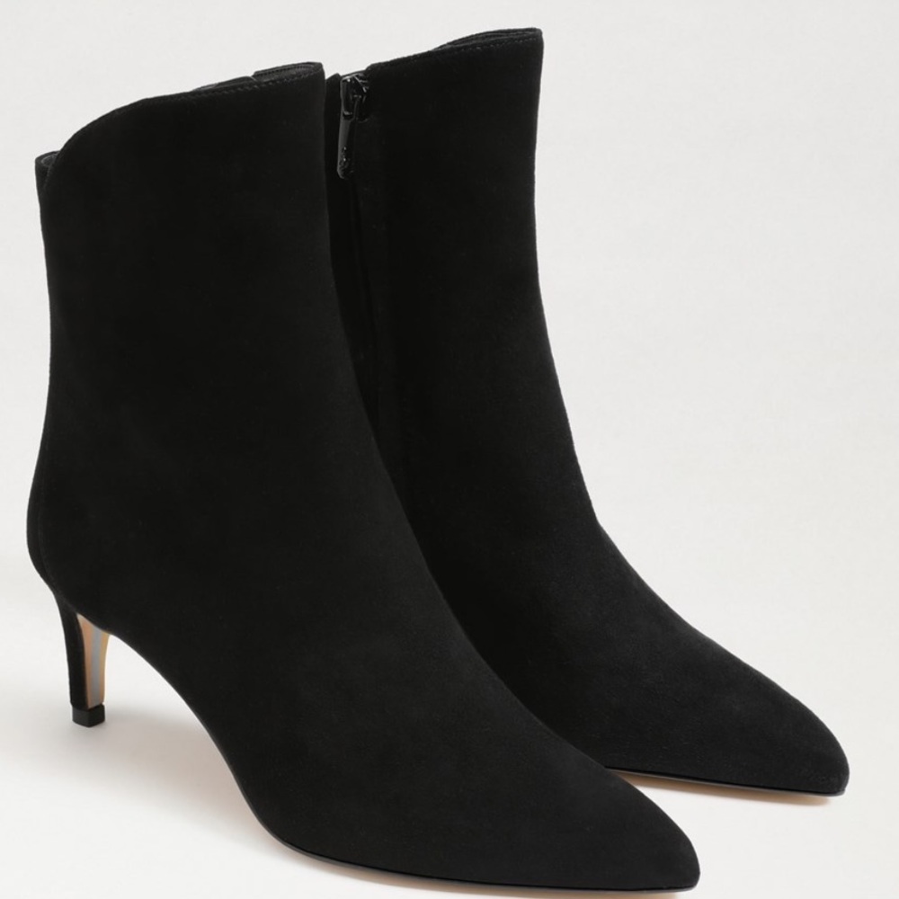 Sam Edelman USHA ANKLE BOOTIE black suede - Picture 4 of 11